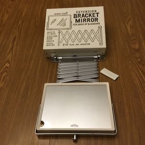 JEWEL-TONE EXTENSION BRACKET MIRROR